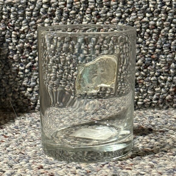 The Queen's Jewels American Flag Jeweled Double Old-Fashioned Glassware 14oz - Picture 3 of 7